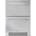 True Residential 4.2 cu.ft. Freezer Drawers with TruLumina® LED Lighting TUF-24-D-SS-C IMAGE 1