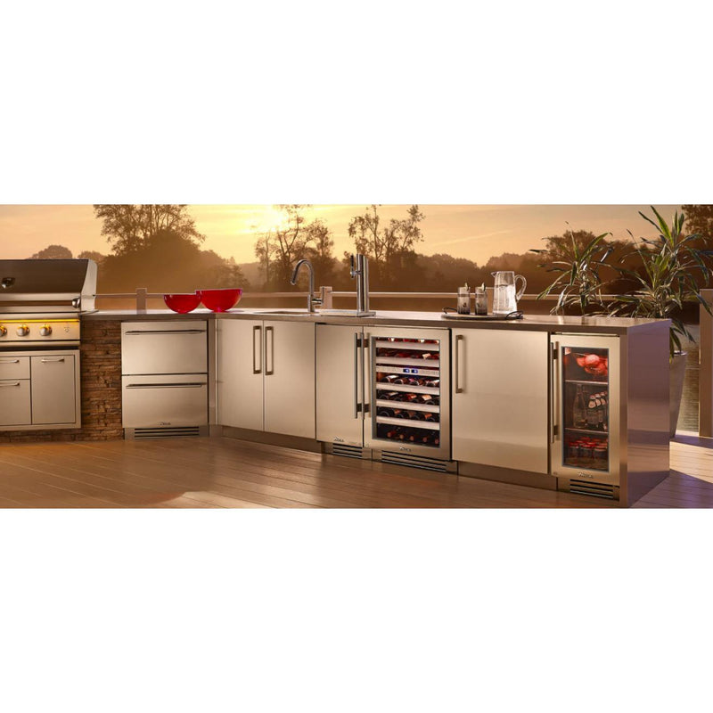 True Residential 15-inch, 3.1 cu.ft. Compact Refrigerator with TruLumina® LED Lighting TUR-15-R-SG-C IMAGE 3