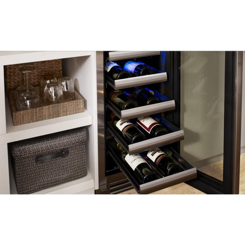True Residential 23-Bottle 300 Series Wine Cooler with TruLumina® LED Lighting TWC-15-R-SG-C IMAGE 2