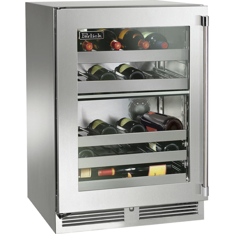 Perlick 32-Bottle Signature Series Wine Cooler HP24DS-4-3L IMAGE 1