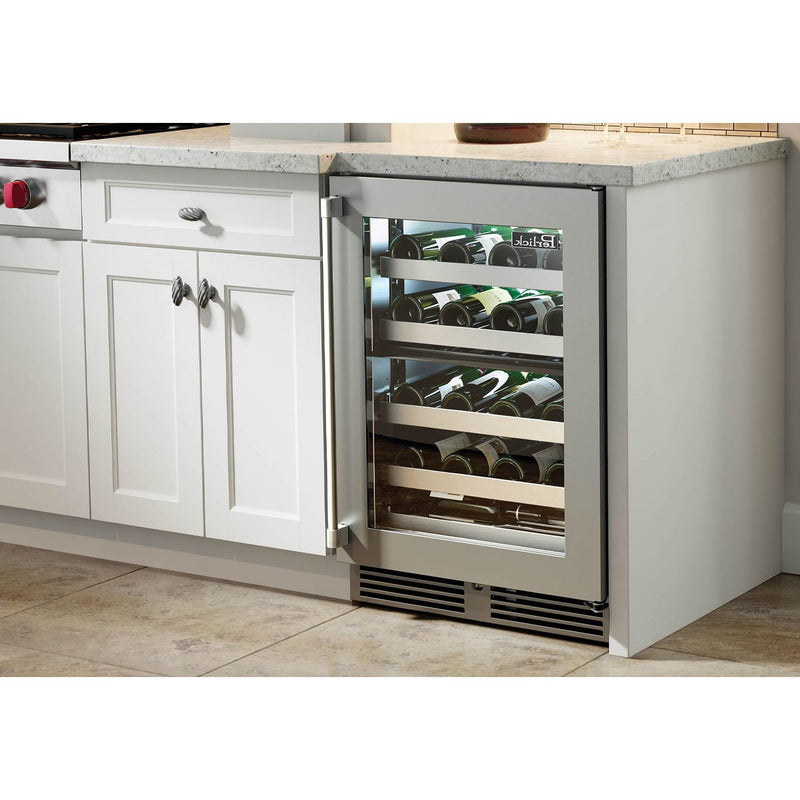Perlick 32-Bottle Signature Series Wine Cooler with Door Lock HP24DS-4-3RL IMAGE 2