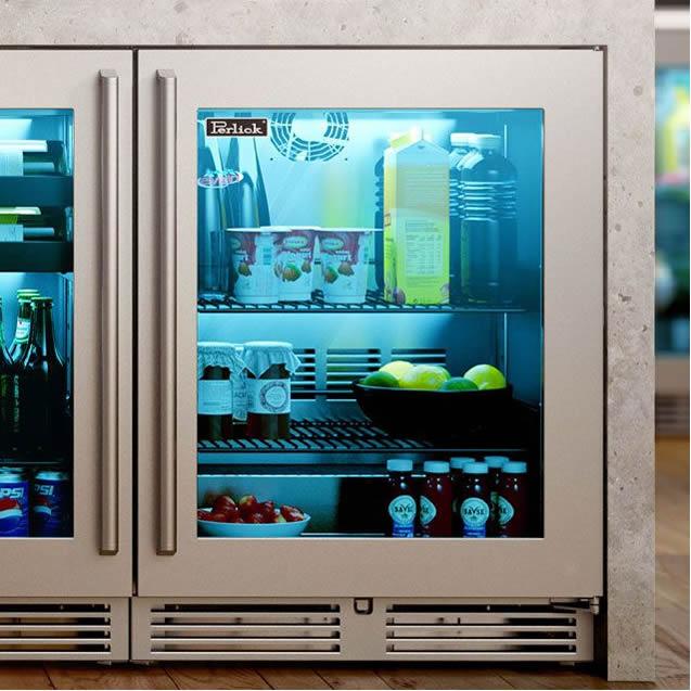 Perlick 24-inch, 3.1 cu. ft. Compact Refrigerator HH24RS-4-4RL IMAGE 2