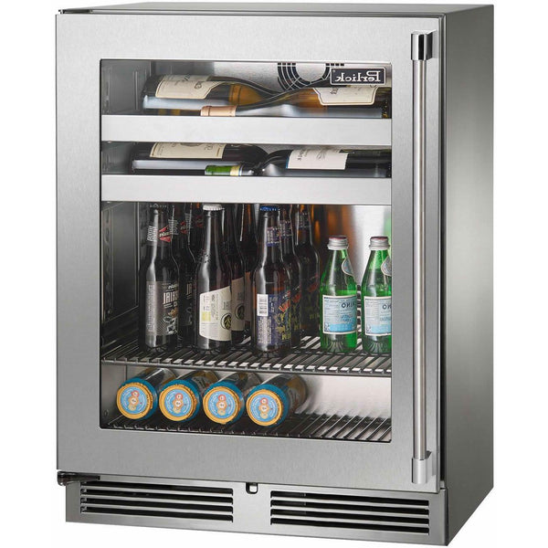 Perlick Signature Series 3.1 cu.ft. Freestanding Beverage Center HH24BS-4-3L IMAGE 1
