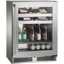 Perlick Signature Series 3.1 cu.ft. Freestanding Beverage Center HH24BS-4-4R IMAGE 1