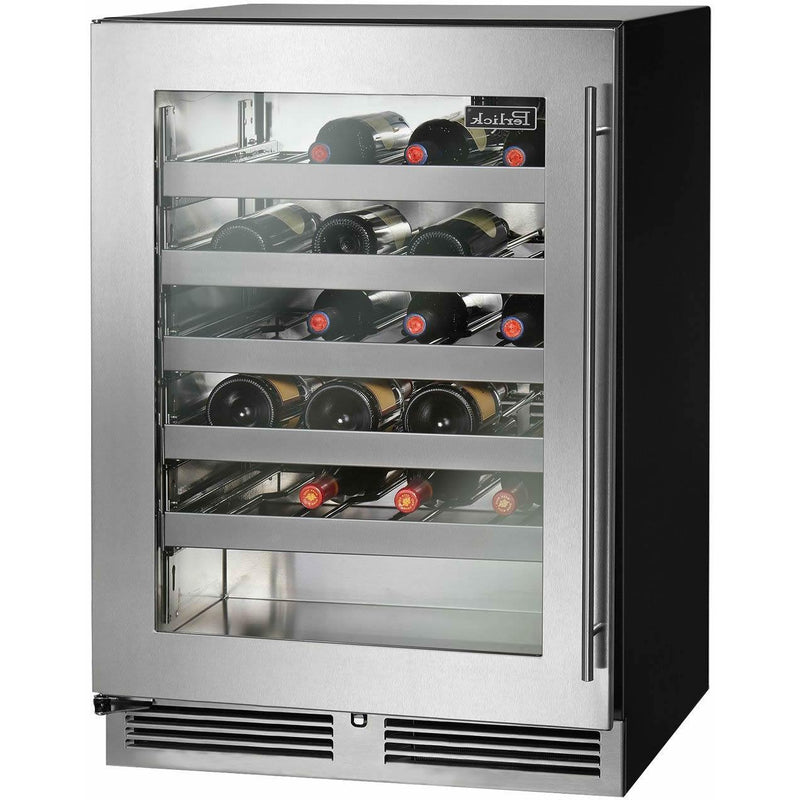 Perlick 45-Bottle C-Series Wine Cooler with Door Lock HC24WB-4-4LL IMAGE 1