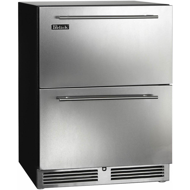 Perlick 24-inch, 4.8 cu. ft. Drawer Refrigerator with Door Lock HA24RB-4-5DL IMAGE 1