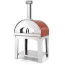 Fontana Forni Mangiafuoco Wood Countertop Outdoor Pizza Oven with Cart CA-FTFM-R-CART IMAGE 1