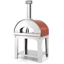 Fontana Forni Mangiafuoco Wood Countertop Outdoor Pizza Oven with Cart CA-FTMF-R-CART IMAGE 1
