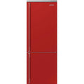 Smeg 28-inch, 18.01 cu. ft. Bottom Freezer Refrigerator FA490URR IMAGE 1