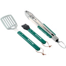Big Green Egg Stainless BBQ Tool Set with Wood Handles 127686 IMAGE 1