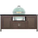 Big Green Egg 72in Modern Farmhouse-Style Table - for XL Egg 127730 IMAGE 1