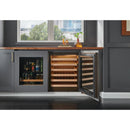 Sub-Zero 42-Bottle Designer Series Undercounter Wine Cooler DEU2450W/ADA/L IMAGE 2