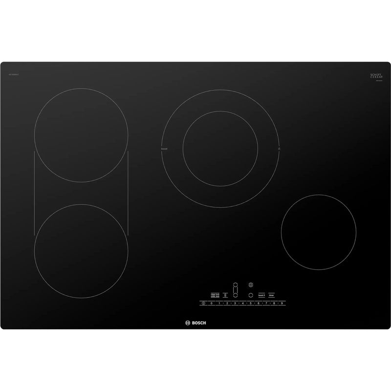 Bosch 30-inch Built-in Electric Cooktop with SpeedBoost® NET8069UC IMAGE 1