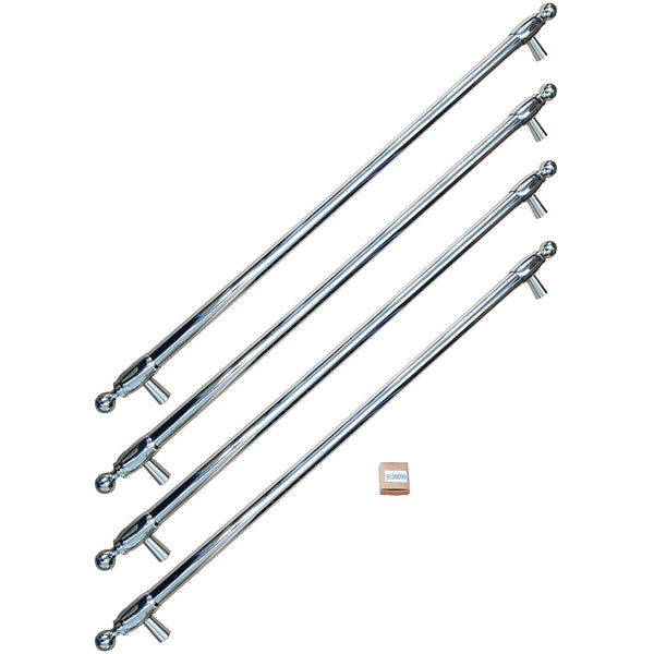Bertazzoni Handle Kit for 36 French Door Refrigerator HK36HERFDX IMAGE 1