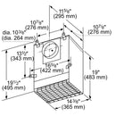 Thermador 600 CFM External Hood Blower VTR1FZ IMAGE 2