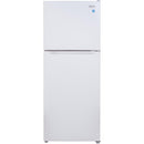 Marathon 24-inch, 10.4 cu.ft. Top Freezer Refrigerator with LED Lighting MFF103W IMAGE 1