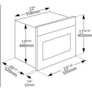 Porter & Charles 24-inch, 1.3 cu. ft. Compact Steam Oven with Convection Technology STPS60TM-1 IMAGE 4