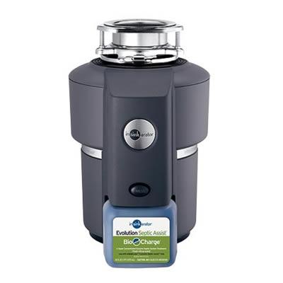 InSinkErator 3/4 HP Continuous Feed Waste Disposer Evolution Septic Assist IMAGE 1