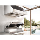  Falmec Zeus 48in Outdoor Wall Mount Ventilation Hood FOZEU48W12OS IMAGE 2