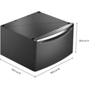  Maytag 27" Laundry Pedestal with Storage Drawer XHPC155MBK IMAGE 4