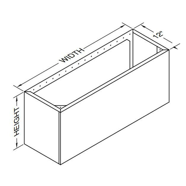 Vent-A-Hood 10FT Duct Cover WDCRND-18-24AS IMAGE 1