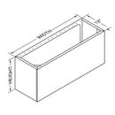 Vent-A-Hood 9FT Duct Cover WDCRND-24/12AS IMAGE 1