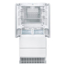  Liebherr 36-inch, 18.9 cu. ft. Built-in French 4-Door Refrigerator with Ice Maker HCB 2092 IMAGE 2