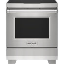 Wolf 30-inch Freestanding Induction Electric Range with Wi-Fi Connect IR30450/S/P IMAGE 1