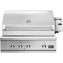 DCS Series 9 36in Built-In Gas Grill with Infrared Sear Burner BE1-36RCI-L IMAGE 1