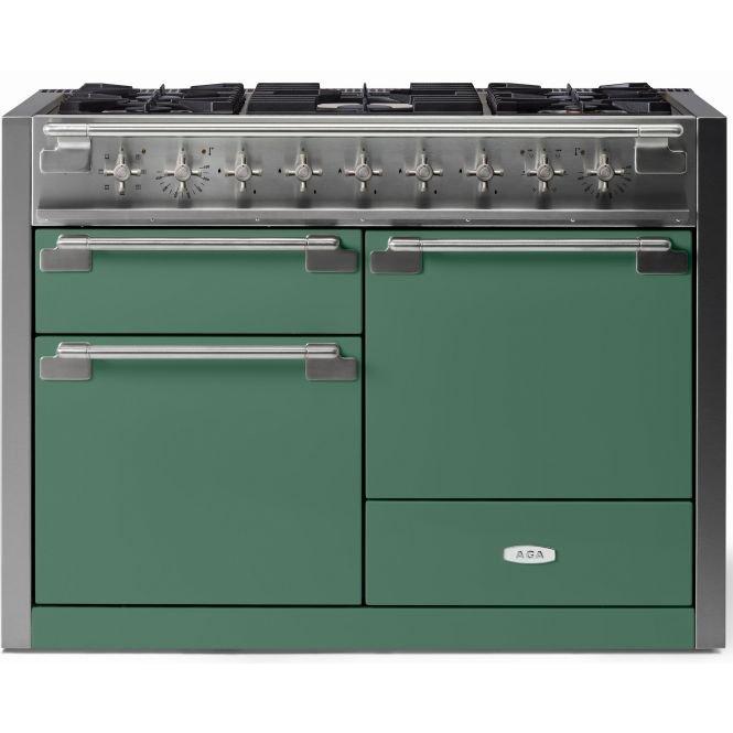AGA 48-inch Elise Dual Fuel Range with True European convection AEL481DFMG IMAGE 1
