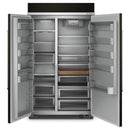  KitchenAid 48-inch, 30 cu. ft. Built-in Side-by-Side Refrigerator with Internal Ice Maker KBSN708MBS IMAGE 2