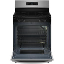  Whirlpool 30-inch Freestanding Gas Range WFGS3530RS IMAGE 2