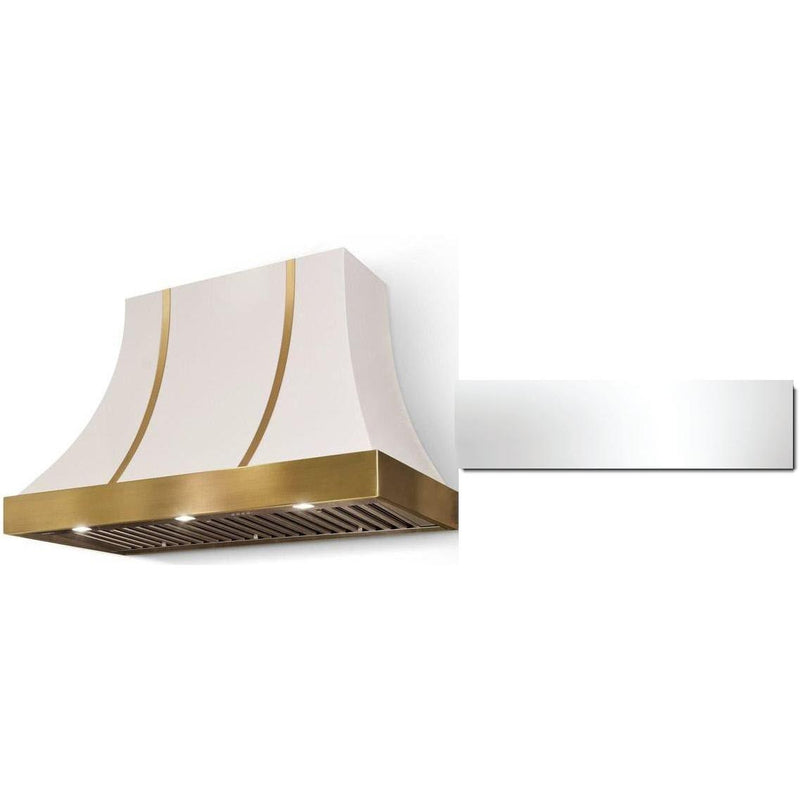 AGA 36-inch Cascade Series Wall Mount Range Hood AH3630CACWHTPC IMAGE 1