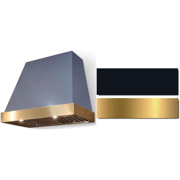 AGA 36-inch Euclid Series Wall Mount Range Hood AH3630EUCBLKBB IMAGE 1