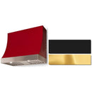 AGA 36-inch Marquee Series Wall Mount Range Hood AH3630MRQMBLPB IMAGE 1