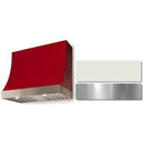 AGA 36-inch Marquee Series Wall Mount Range Hood AH3630MRQWHTBN IMAGE 1