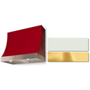 AGA 36-inch Marquee Series Wall Mount Range Hood AH3630MRQWHTPB IMAGE 1