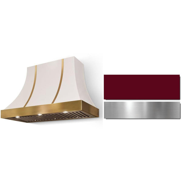 AGA 48-inch Cascade Series Wall Mount Range Hood AH4830CACCNBBN IMAGE 1