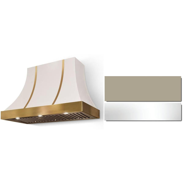 AGA 48-inch Cascade Series Wall Mount Range Hood AH4830CACFWNPC IMAGE 1