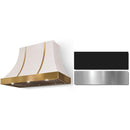 AGA 48-inch Cascade Series Wall Mount Range Hood AH4830CACMBLBN IMAGE 1