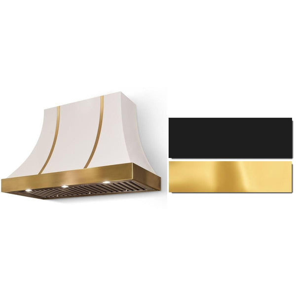 AGA 48-inch Cascade Series Wall Mount Range Hood AH4830CACMBLPB IMAGE 1