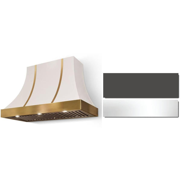 AGA 48-inch Cascade Series Wall Mount Range Hood AH4830CACSLTPC IMAGE 1