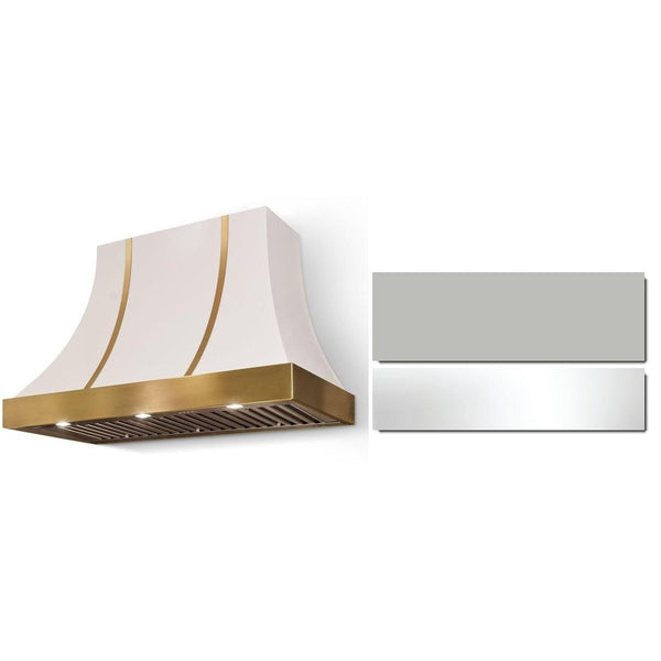 AGA 48-inch Cascade Series Wall Mount Range Hood AH4830CACSSPC IMAGE 1