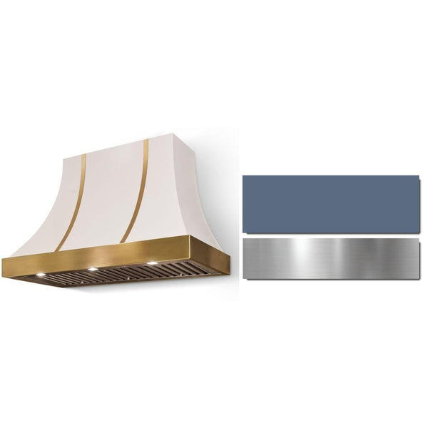 AGA 48-inch Cascade Series Wall Mount Range Hood AH4830CACSTBBN IMAGE 1