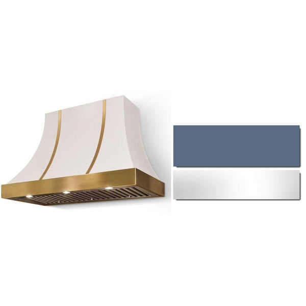 AGA 48-inch Cascade Series Wall Mount Range Hood AH4830CACSTBPC IMAGE 1