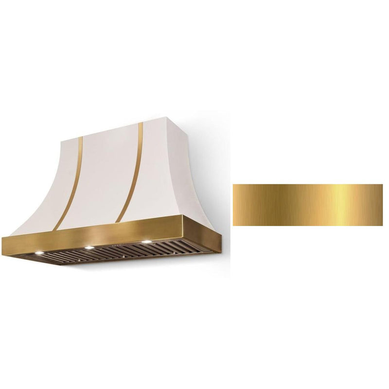 AGA 48-inch Cascade Series Wall Mount Range Hood AH4830CACWHTBB IMAGE 1