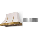 AGA 48-inch Cascade Series Wall Mount Range Hood AH4830CACWHTBN IMAGE 1