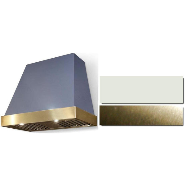 AGA 48-inch Euclid Series Wall Mount Range Hood AH4830EUCWHTAB IMAGE 1