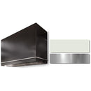 AGA 48-inch Loge Series Wall Mount Range Hood AH4830LGEWHTBN IMAGE 1