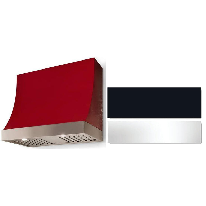 AGA 48-inch Marquee Series Wall Mount Range Hood AH4830MRQBLKPC IMAGE 1